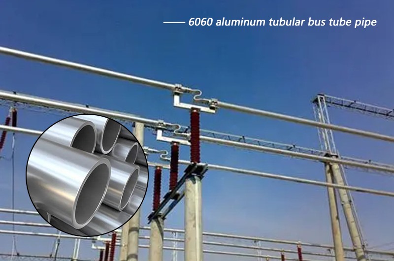 Tubo de aluminio conductor 6060